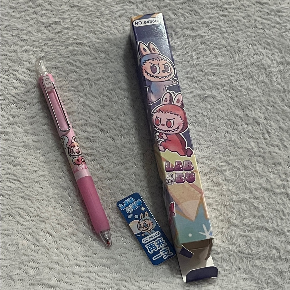 Labubu Multicolor Pen (D)